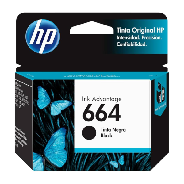 Tinta Original Hp 664 Negro