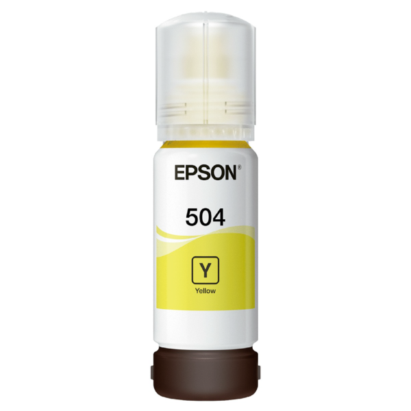 Tinta EPSON 504 Amarillo