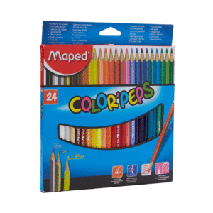 CRAYONES DE 24 COLORES MARCA MAPED