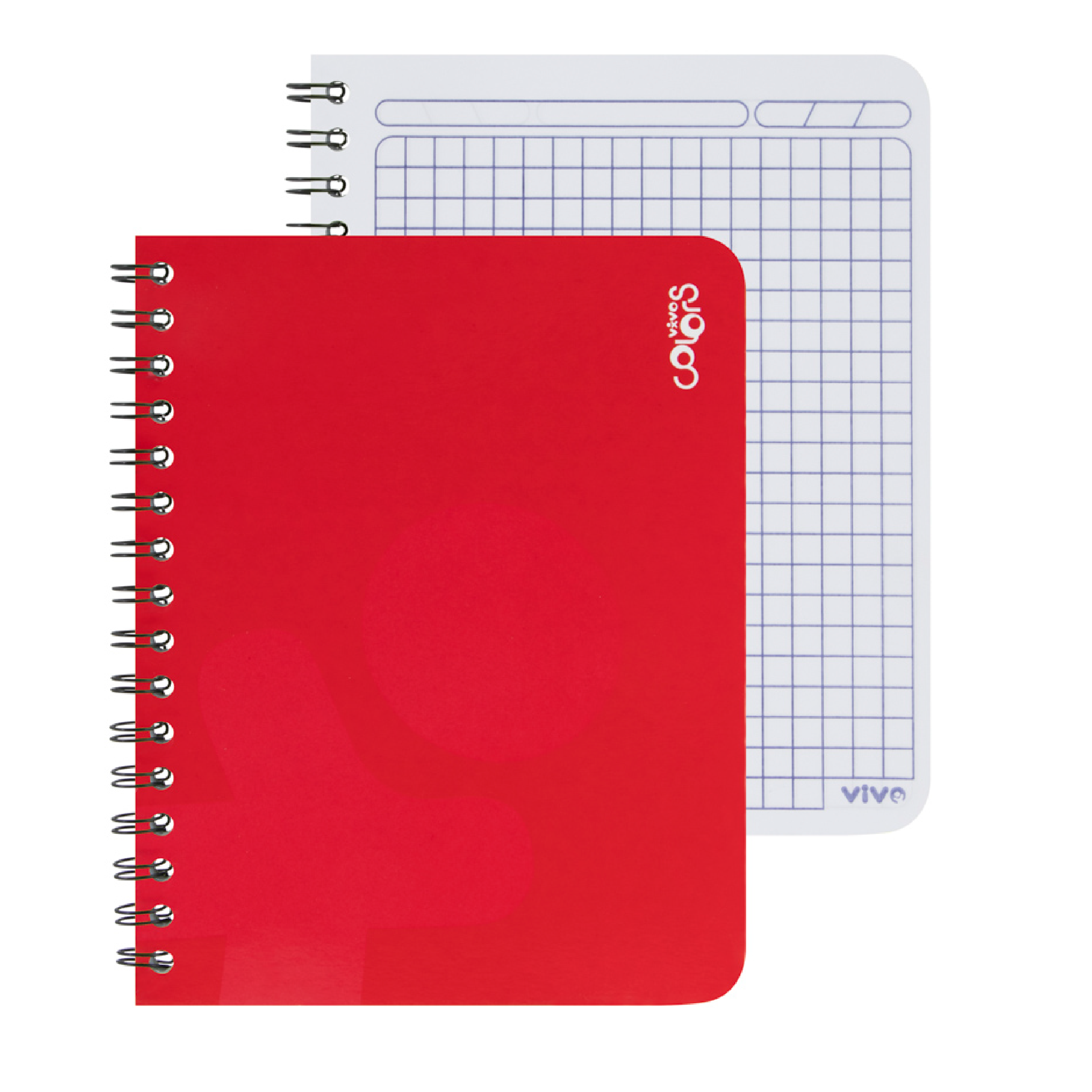 CUADERNO ESPIRAL DE 100 HOJAS EN CUADRÍCULA