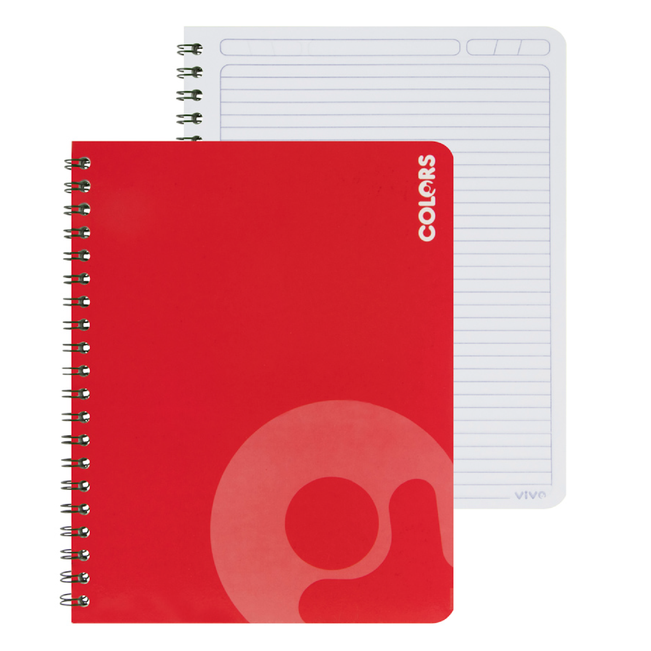 CUADERNO ESPIRAL DE 100 HOJAS EN LINEAS