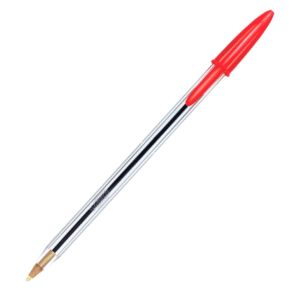 Lapicero color rojo marca Bic
