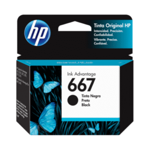 Cartucho hp Original 667 Negro